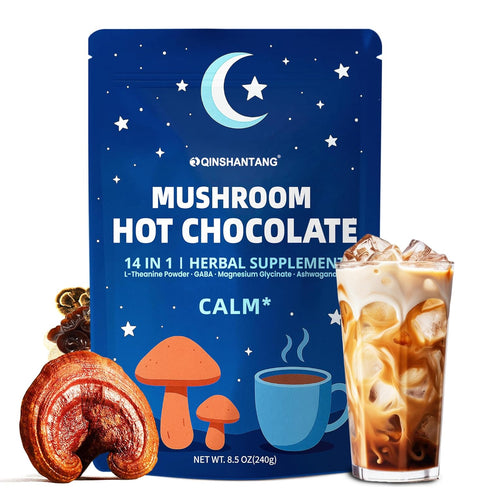 Mushroom Hot Chocolate for Calm & Relax | 10 Mushroom Blend with