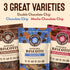 Healing Home Foods 4.5oz (3Pack) Mocha Biscotti Italian Cookies, Gluten Free, Dairy Free, Gourmet Chocolate & Coffee