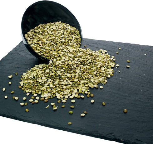 Generic Loose Moong Dal Chilka | Moong Dal with Husk (Mung Split) Green