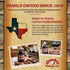 (Pack 1, 64 oz) Claude's Original BBQ Brisket Marinade Sauce of Smoky Texas Barbecue Sauce Tenderizing, Gluten Free