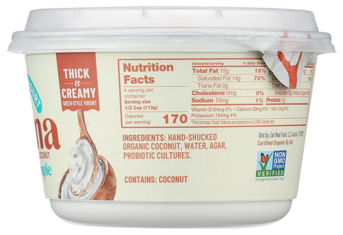 culina 16 OZ Plain & Simple Coconut Yogurt