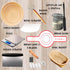 Hillside Homestead Sourdough Starter Kit with scale Complete Sour dough starter kits with two Banneton Bread Proofing