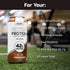 42g 1g 190 2g 15 oz, 12 Slate Milk - Ultra Protein Shake - Chocolate - Protein, Sugar, Calories, Net Carbs - Lactose