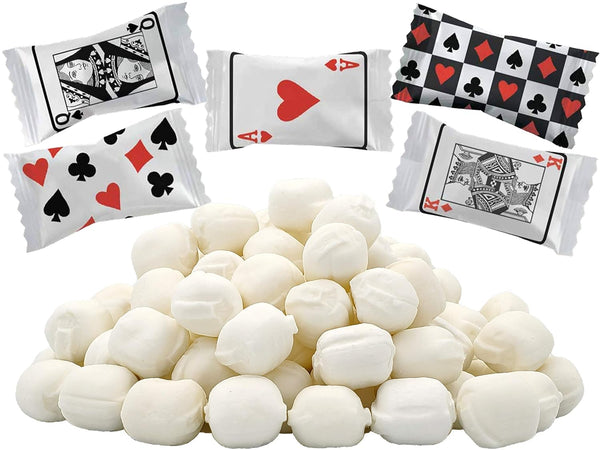 Fruidles Card Games Buttermints - Mint Candies, After Dinner Mints, Fat-Free, Kosher Certified, 55 Pieces
