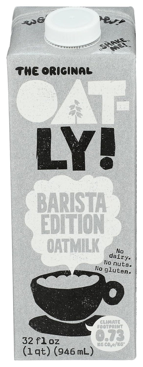 Oatly Barista Edition Oatmilk, vegan, 32 Fl Oz