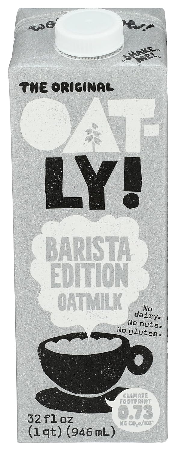Oatly Barista Edition Oatmilk, vegan, 32 Fl Oz