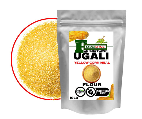 10LB Kenya Premium Ugali | Yellow Maize Meal