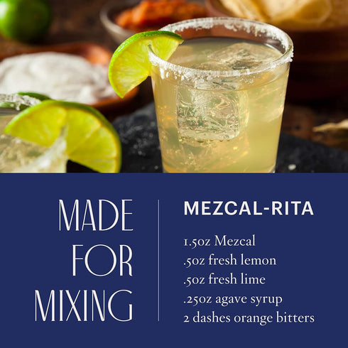 0 750ml MONDAY Zero Alcohol Mezcal An Award Winning Non-Alcoholic Spirit with Zero Carbs, No Sugar, Calories