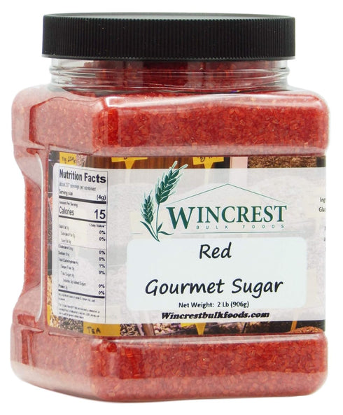 Extra Large Gourmet Sanding Sugar (Red)