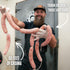 32-35mm 2530 lbs Bearded Butchers Natural Hog Casings Pre-Flushed, Edible Sausage Casing for of Meat Resealable Bag