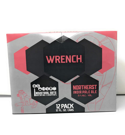 Industrial Arts Brewing Company 12pk, 12 Oz 7.1% , IPA Neck Wrench, Fl Cans, ABV