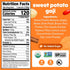 4.22 oz, 6 Count Noka Superfood Fruit Smoothie Pouches, Sweet Potato Goji, Healthy Snacks with Flax Seed, Plant Protein