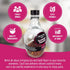 East & Suns Saloon BlackBerry Margarita Cocktail Mixer Infusion Bottle with Strainer Premium Drink Mixers for Cocktails