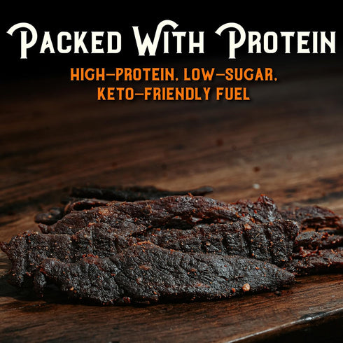 3oz (85g) Meat Artisan Beef Jerky - Australian Wagyu Sweet Heat - High Protein Snack - Gluten Free No MSG - Premium