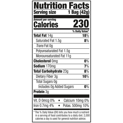 1.5 Oz (Pack 24) Kettle Brand Potato Chips, Sea Salt Kettle Chips, Snack Bag