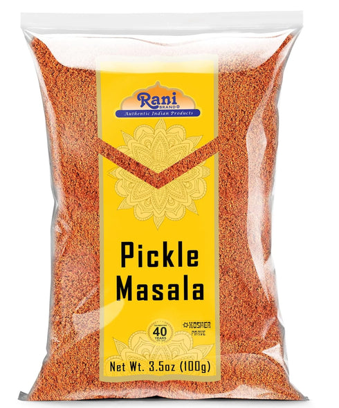 Rani Pickle (Achar) Masala Indian Spice Blend 3.5oz (100g) ~ All Natural, Vegan, Gluten Friendly