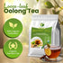 1 lb Wu Mountain Tea Organic Oolong Tea Loose Leaf Premium Whole Black Chinese Tea Leaves Smooth Aroma, Low