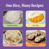 (10 Packs) (6-Pack), Hethstia Dried Konjac Rice & Konjac Noodle Soup Bundle Dried Shirataki Rice with Instant Shirataki