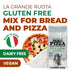 LA GRANDE RUOTA 17.64 oz (Pack 1), Gluten Free Mix For Bread and Pizza of Suitable For Celiac And Gluten-Intolerant