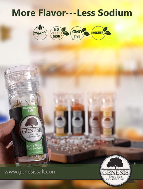 Genesis Dill Salt - Flavorful Pantry Essential