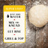 Pizza Kit by Pizza Worx - 1 Bag Outdoor Grilling Style Crust & 1 Pizza Sauce