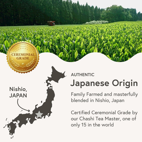 (80g) 0 Matchabar Matcha Powder - Ceremonial Grade Authentic Japanese Matcha Green Tea Powder - Matcha Green Tea Powder