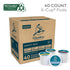 Pack, 40-Count Box(Pack 1) Caribou Coffee Single Serve Keurig K-Cup Pod Variety Light, Medium, and Dark Roast Coffees