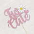 Kaakswa 2nd Two Cute Cake Topper Girl Birthday Party Decoration Sweet Baby Girl Second Birthday Anniversary Decor