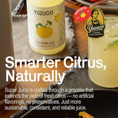(36.4oz, Pack 1) YUZUCO Yuzu Super Juice of Award-Winning Japanese Yuzu Juice Blend with Lively Citrus Notes, Crafted
