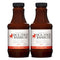 Jack Stack Barbecue Hot Sauce - Kansas City Cayenne Pepper BBQ Sauce (2 Pack, 18oz)