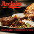 Acclaim 128 (1 Gourmet Sauterne Cooking Wine, Ounces Gallon)