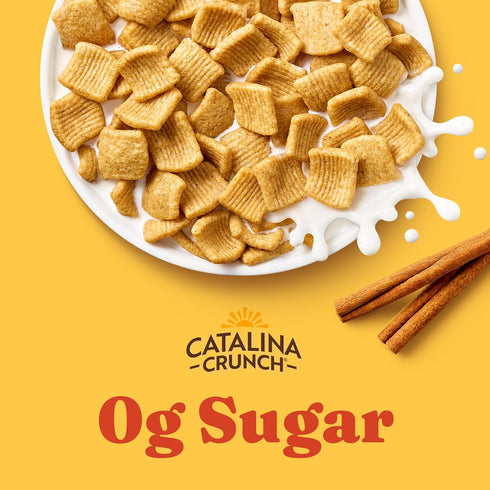 11g Pack (Pack 4) Packaging Catalina Crunch Protein Cereal | Sugar Free Breakfast Cereal with of Protein | Gluten Free