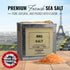 The French Farm 17.64oz Sea Salt BBQ Salt Box Gourmet French Seasoning for Grilling, Smoking, and Cooking All-Natural