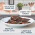 48g 2 (2.5oz) Wild Society - Caveman Eats - Grass Fed Ribeye Steak Slices - Protein - Only Steak & Salt - Ingredients