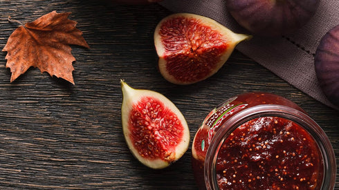 '-13 oz Sadaf Organic Fig Jam - Jelly made from organic figs - Organic jam fig spread - Fig preserves - Fruit spread