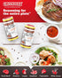 8 oz (pack 4) 4 Pack Cavender's All Purpose Greek Seasoning - of and exclusive Cavender's Recipe box!