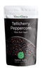 Viva Doria Tellicherry Peppercorn, Whole Black Pepper, Steam Sterilized, 6 Oz for Grinder Refill