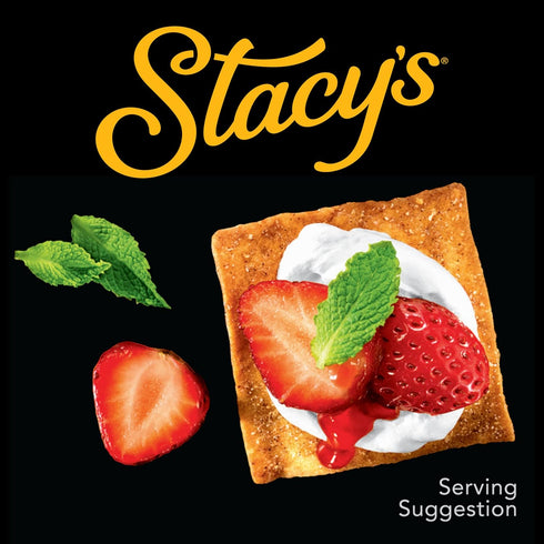 1.5 oz (Pack 24) Stacys Pita Chips, Cinnamon Sugar, No Artificial Colors or Flavors