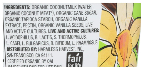 Harmless 4oz Harvest Dairy-Free Cup Yogurt - Vanilla