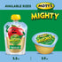 3.2 Oz 48 Count (4 Packs 12), Mott's Mighty Honeycrisp Apple Applesauce, Clear Pouches, of No Sugar Added, Good Source
