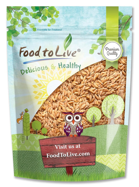 Food to Live Spelt Berries, 6 Pounds A Nutritious Ancient Grain for