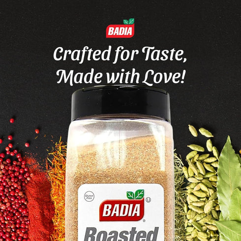 24 oz Badia Roasted Garlic Powder Seasoning, - Smoky, Roasted Sweet Garlic Flavor