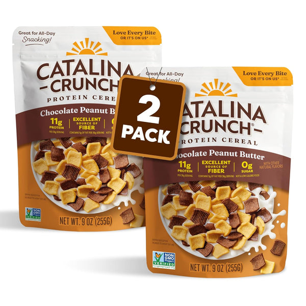 Catalina Crunch Protein Cereal - Sugar Free Breakfast Cereal with 11g of