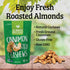 Pack 3, 5 oz Almond Brothers Roasted Cashews - of Hand Crafted Cinnamon Glazed Roasted Cashews, Gluten-Free, Non-GMO