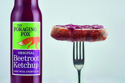 9 The Foraging Fox Beetroot Ketchup, Original, Ounce