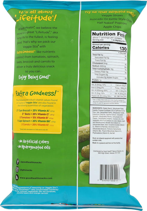 6.75 oz Good Health Inc. Veggie Stix