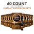 Nescafe Taster's Choice Instant Coffee, French Roast, 5 Count, Pack of 12