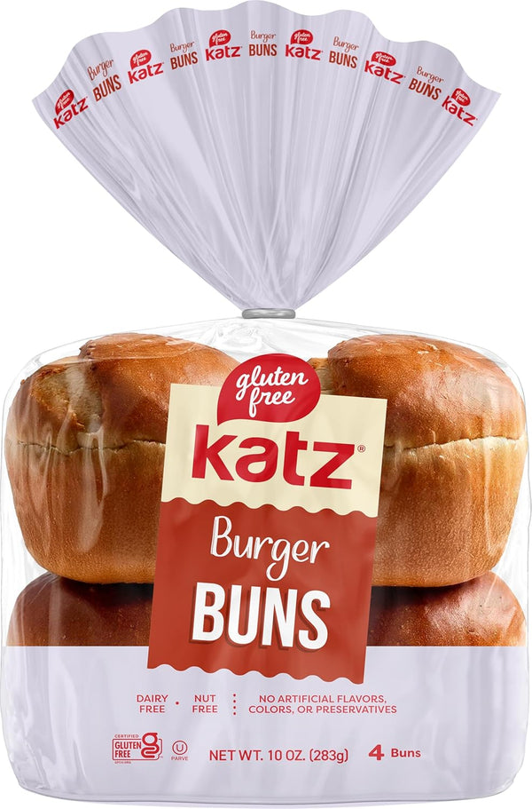 Katz Gluten Free Burger Buns | Dairy, Nut and Gluten Free |