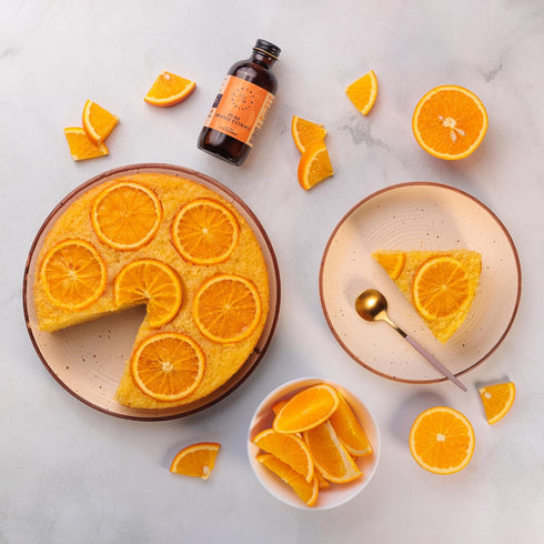4 oz Heart & Harvest Pure Orange Extract - Sugar Free and Gluten Free Baking Supplies - Rich Intense Citrus Flavor