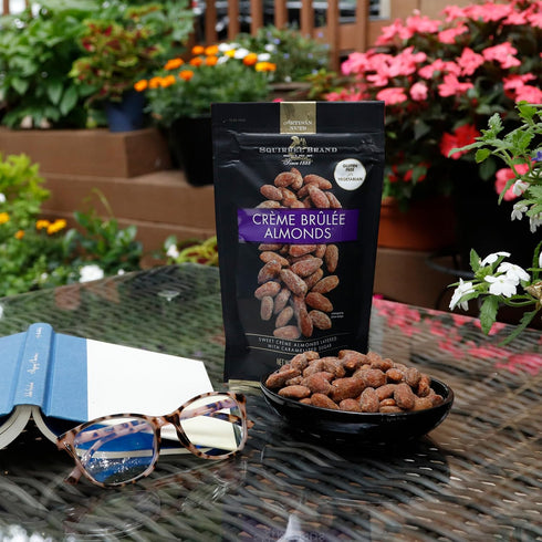 3.5 oz 3.5 OZ Squirrel Brand Caramel Toasted Colada Cashews with Sweet Toasted Coconut, Natural Flavors + SQUIRREL